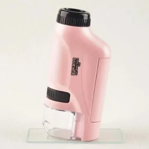 Portable Handheld Microscope for Kids - 60X-120X STEM Pocket Scope