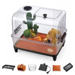Mini Reptile Starter Habitat Kit - Small Pet Terrarium